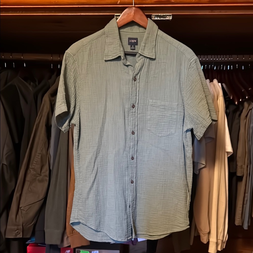 J. Crew Gauze Shirt